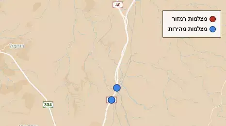 מיפוי מצלמות תנועה