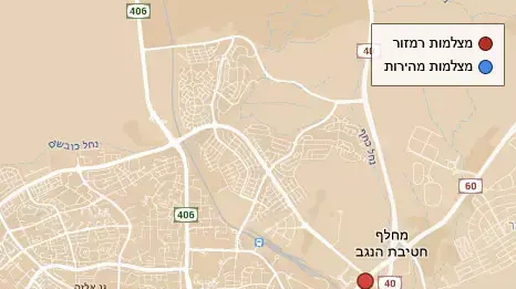 מיפוי מצלמות תנועה