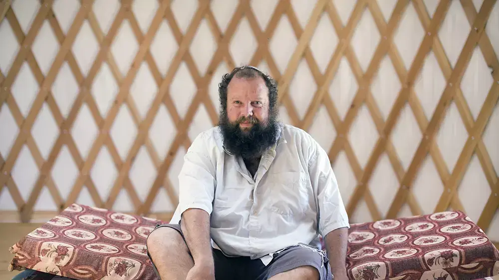 דוד איציק שמאלני לשעבר והיום בעל חווה באיתמר. מאי 2014 דוד איציק שמאלני לשעבר והיום בעל חווה באיתמר. מאי 2014