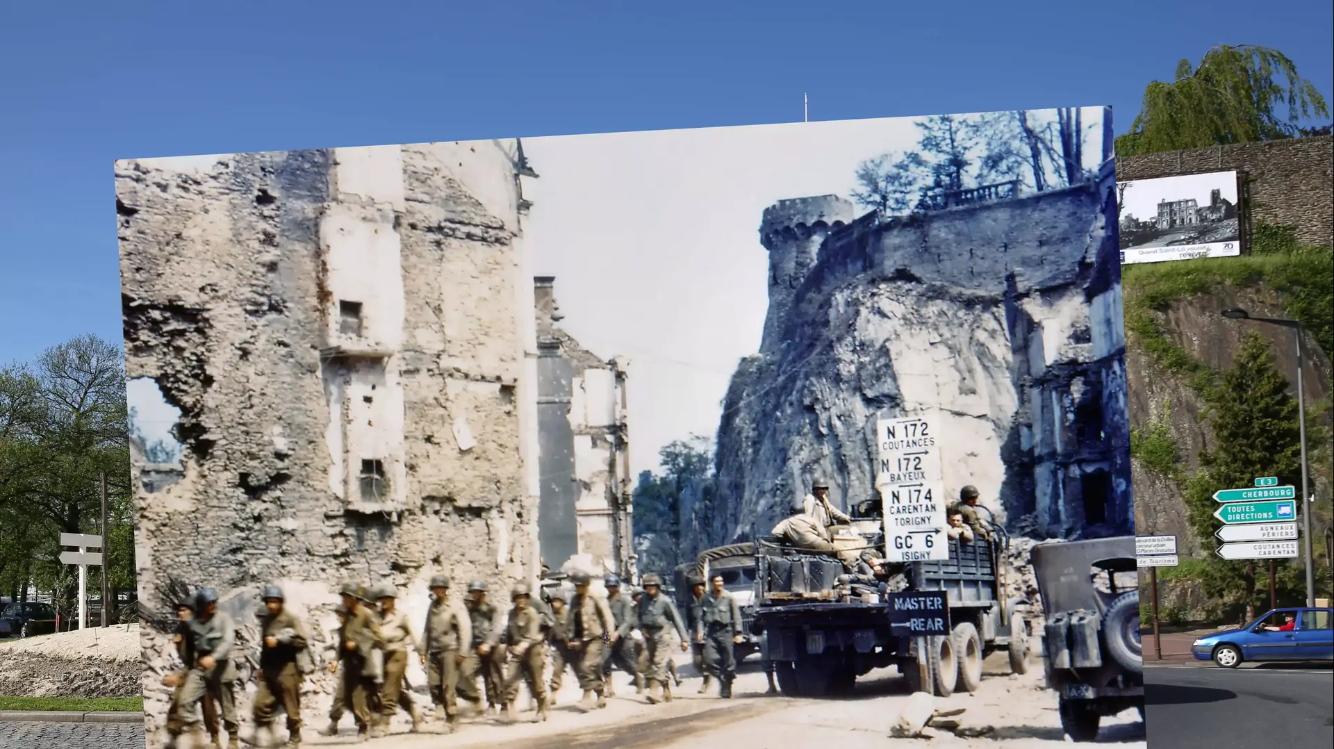 הפלישה לנורמנדי אז ועכשיו הפלישה לנורמנדי אז ועכשיו