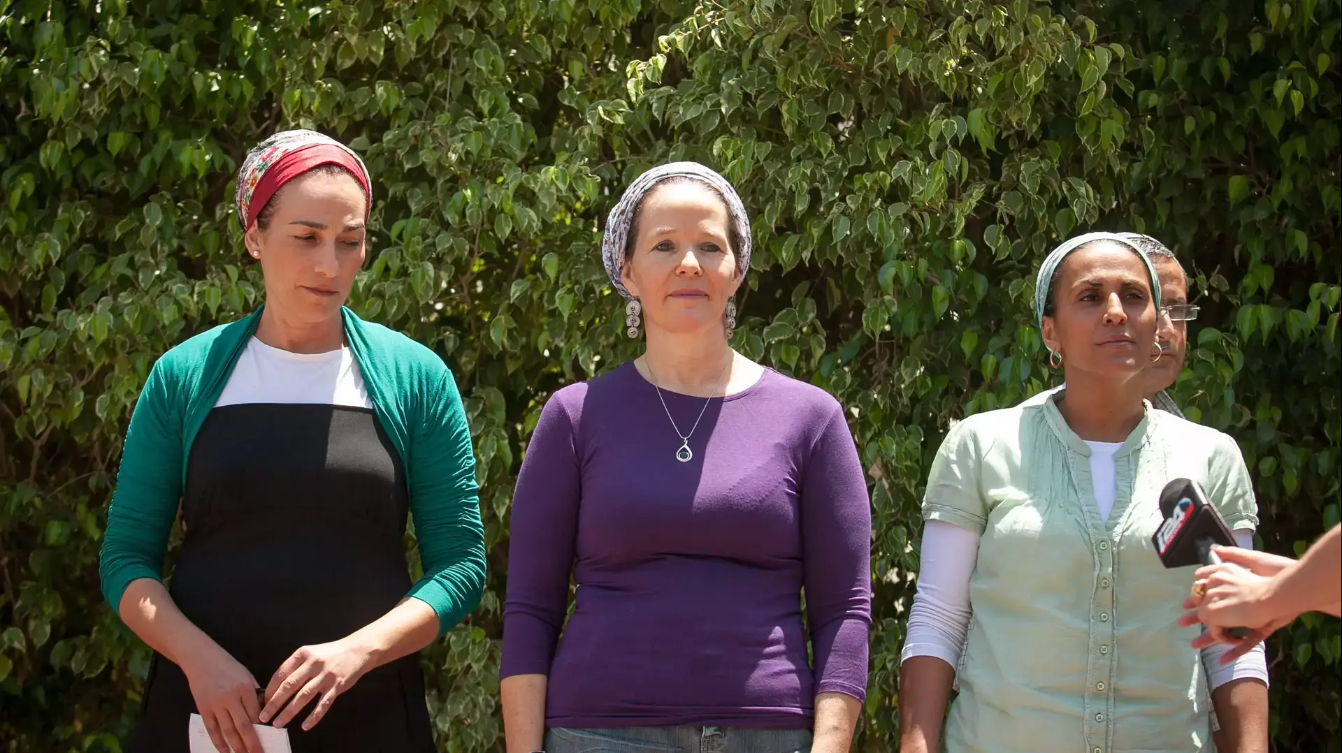 מסע"ת משפחות החטופים בהתנחלות נוף איילון, יוני 2014 מסע"ת משפחות החטופים בהתנחלות נוף איילון, יוני 2014