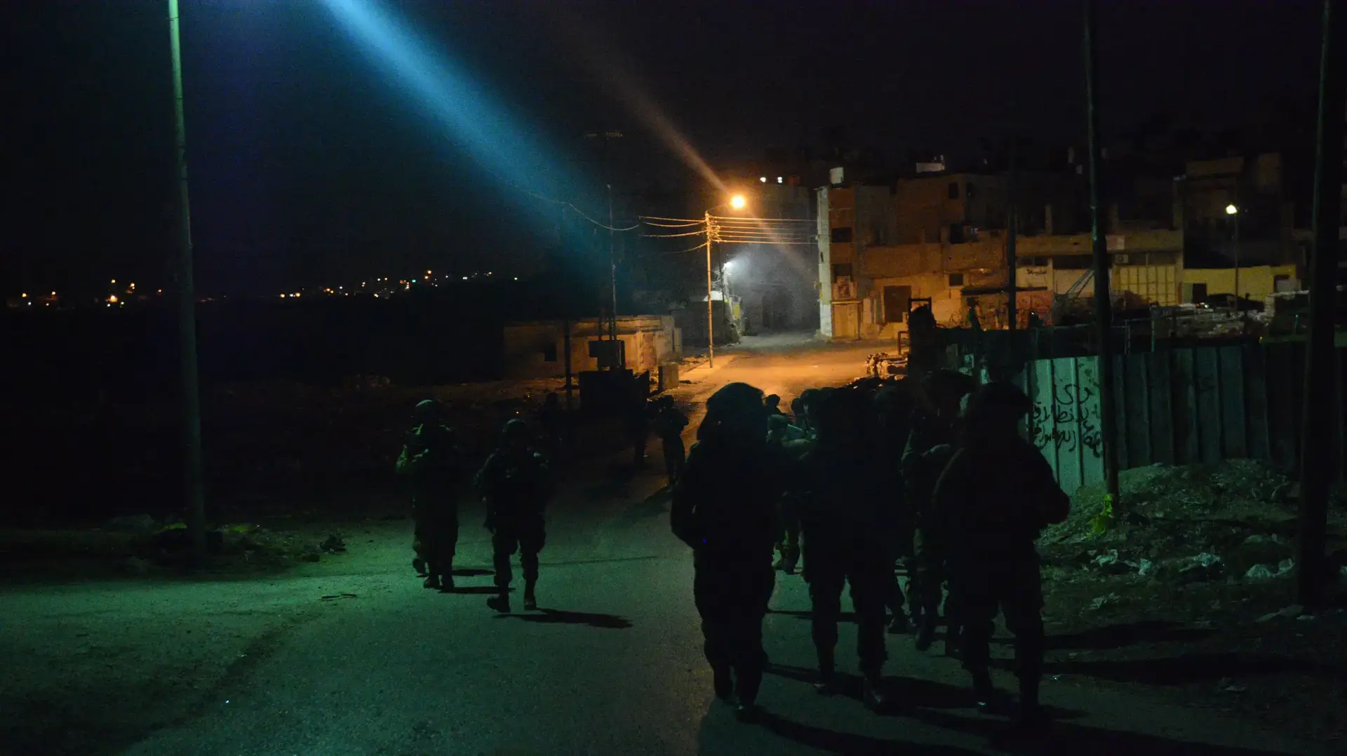 גדוד הנח''ל שחם במהלך הלילה בשכם, יוני 2014 גדוד הנח''ל שחם במהלך הלילה בשכם, יוני 2014