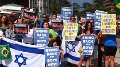 הפגנות למען שחרור החטופים בברזיל הפגנות למען שחרור החטופים בברזיל