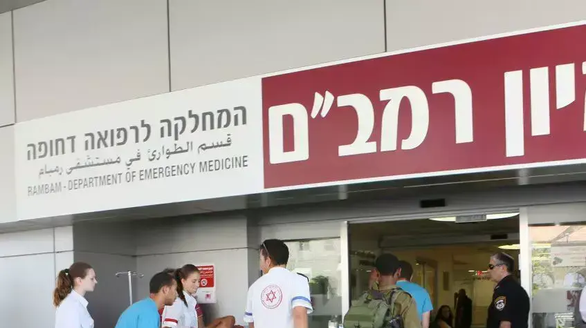 פינוי פצוע לרמב"ם מהפיצוץ בגבול סוריה. יוני 2014 פינוי פצוע לרמב"ם מהפיצוץ בגבול סוריה. יוני 2014