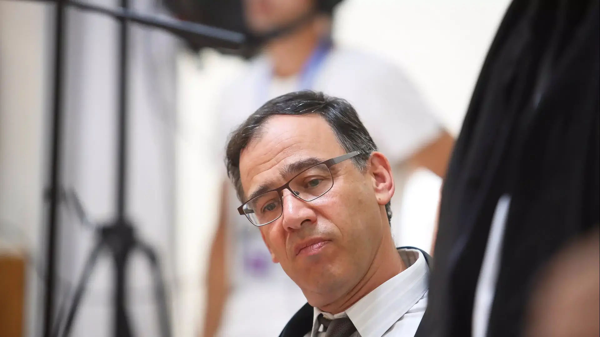 שי ניצן בטקס פרישה של השופטת עדנה ארבל, בבית המשפט העליון