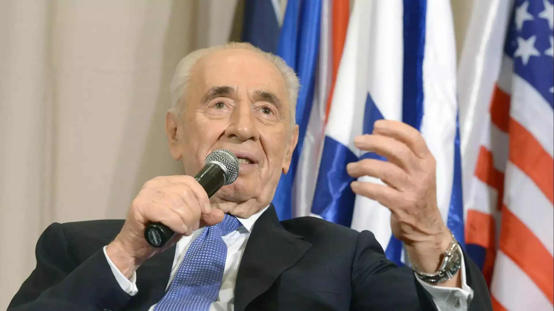 נשיא המדינה שמעון פרס נושא דברים בוועידת תקשורת יהודית של לשכת העיתונות הממשלתית