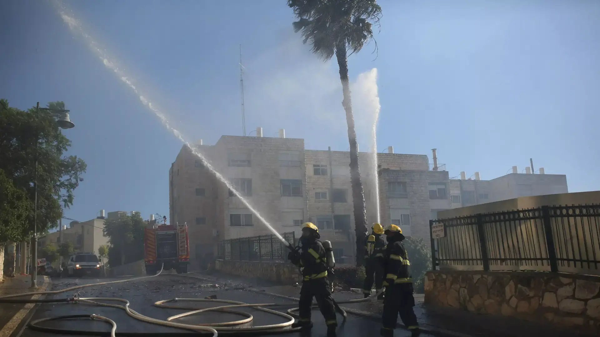 שריפה בעין כרם, ירושלים שריפה בעין כרם, ירושלים