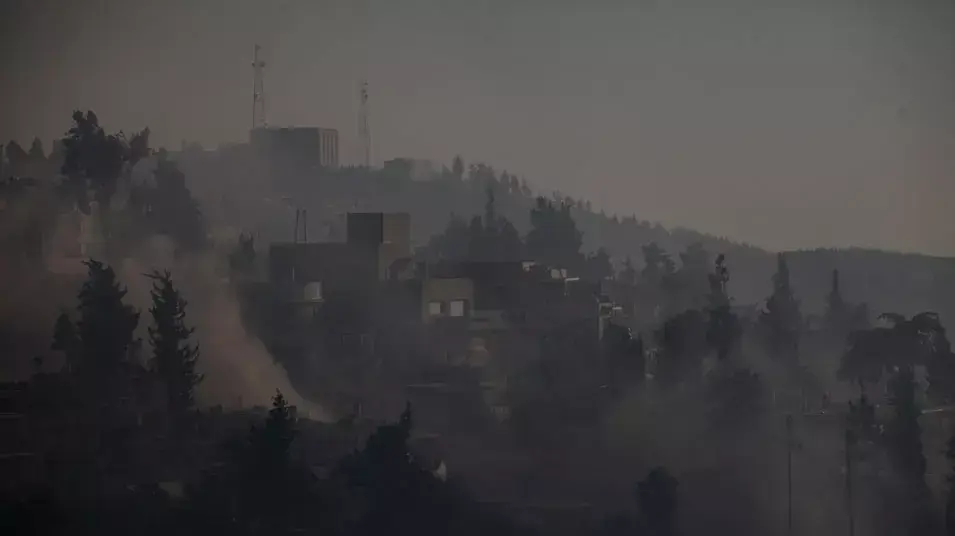 שריפה בעין כרם, ירושלים שריפה בעין כרם, ירושלים