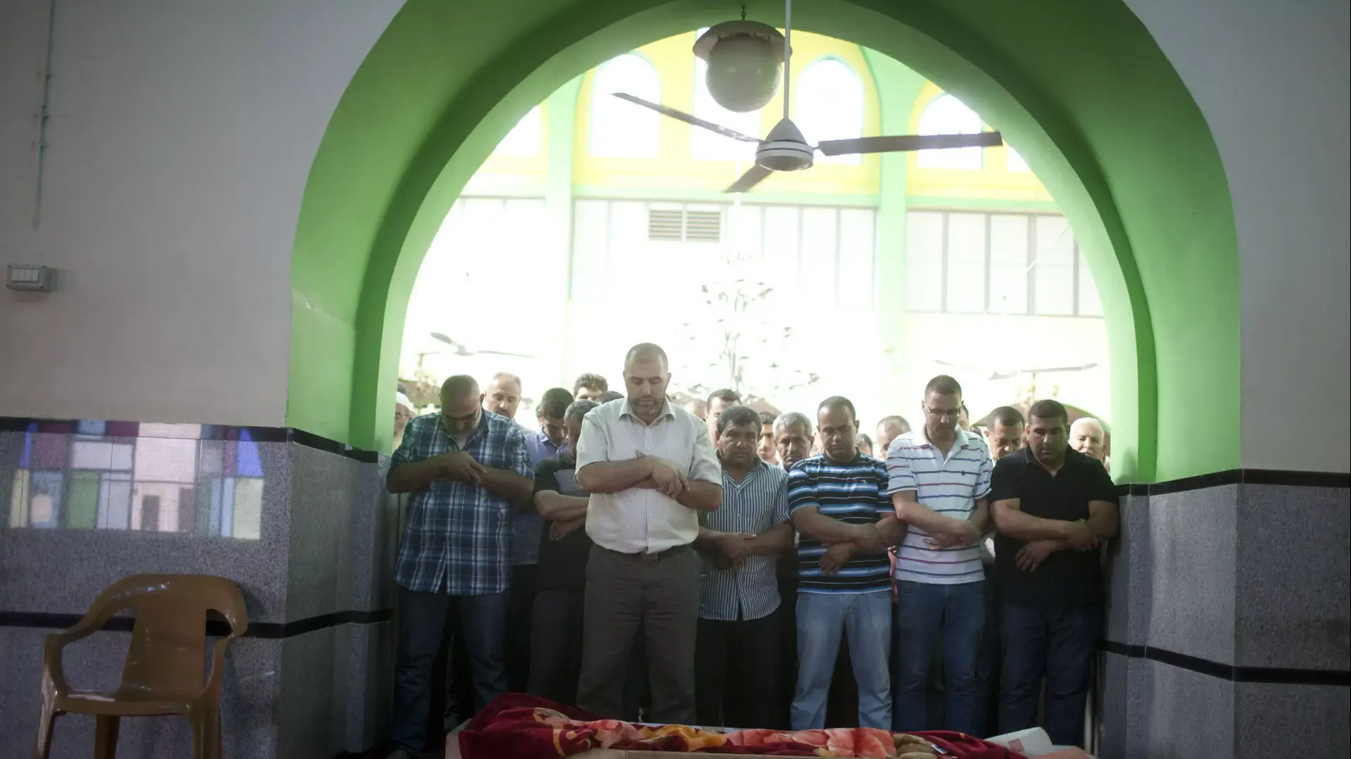 הלווייתו של מוחמד קראקרה שנהרג מירי נ"ט מסוריה, עראבה