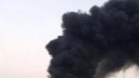 שתי רקטות נורו לשטח ישראל, זוהתה פגיעה באזור התעשייה בשדרות, שריפה במפעל קלקר שתי רקטות נורו לשטח ישראל, זוהתה פגיעה באזור התעשייה בשדרות, שריפה במפעל קלקר