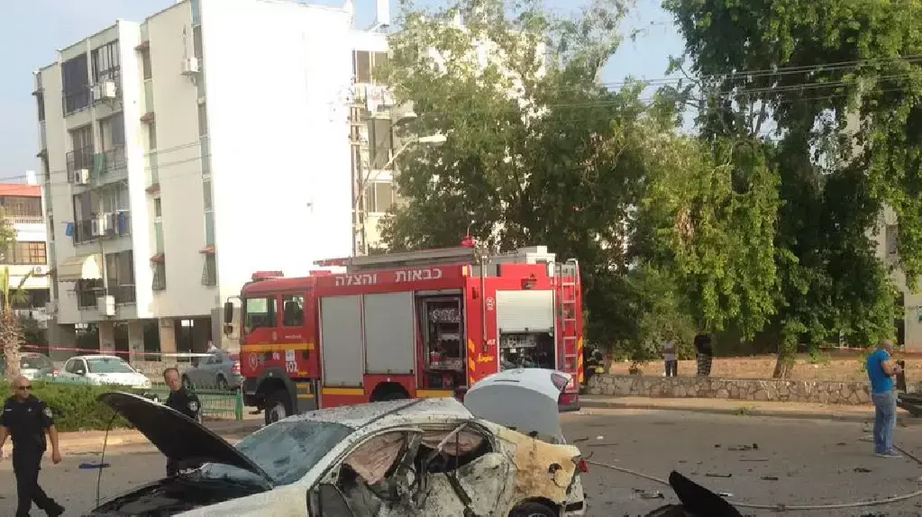 שני בני אדם נפצעו בפיצוץ כלי רכב באור עקיבא, כנראה על רקע פלילי שני בני אדם נפצעו בפיצוץ כלי רכב באור עקיבא, כנראה על רקע פלילי