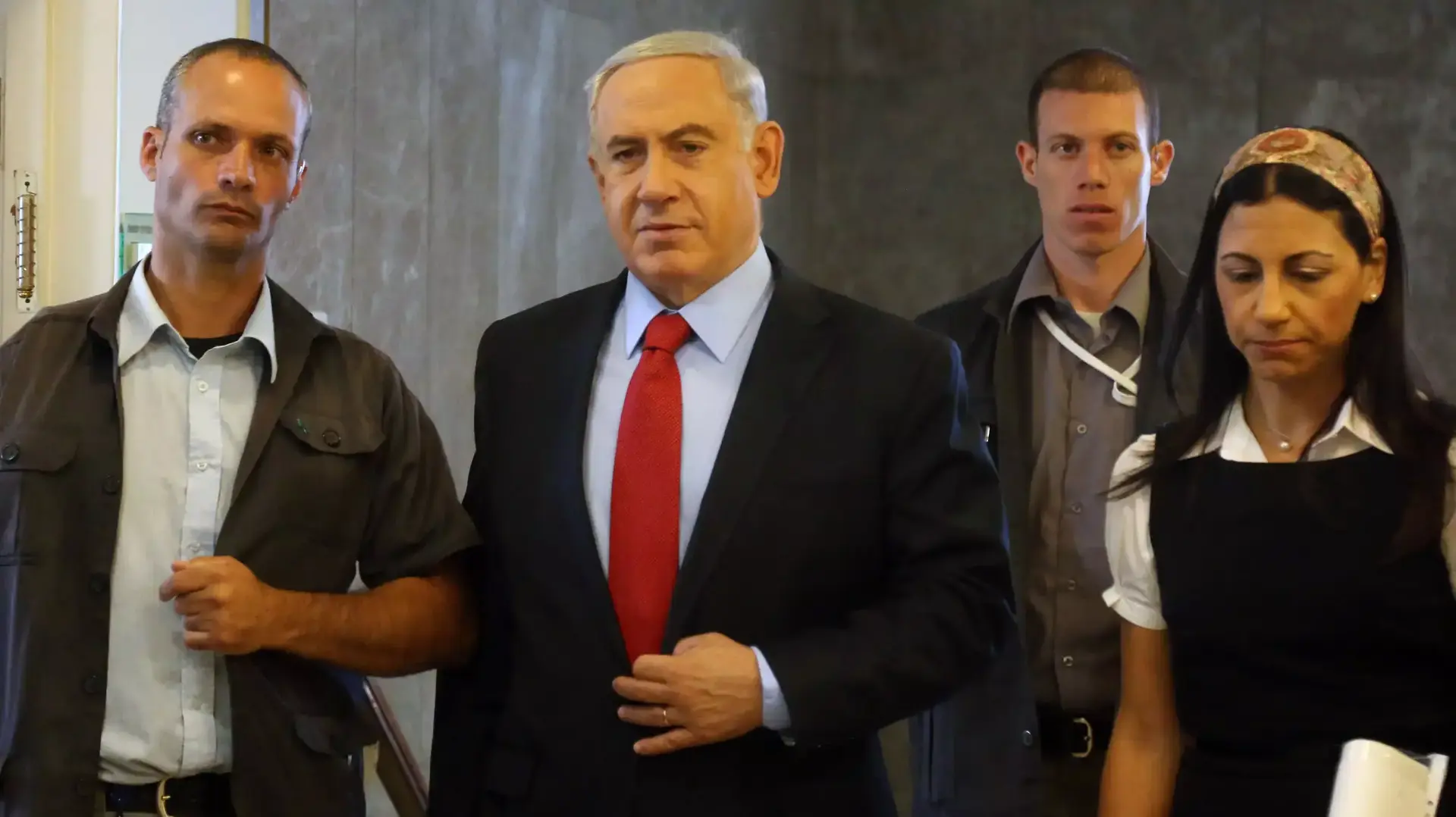 ראש הממשלה בנימין נתניהו בישיבת הממשלה. יוני 2014