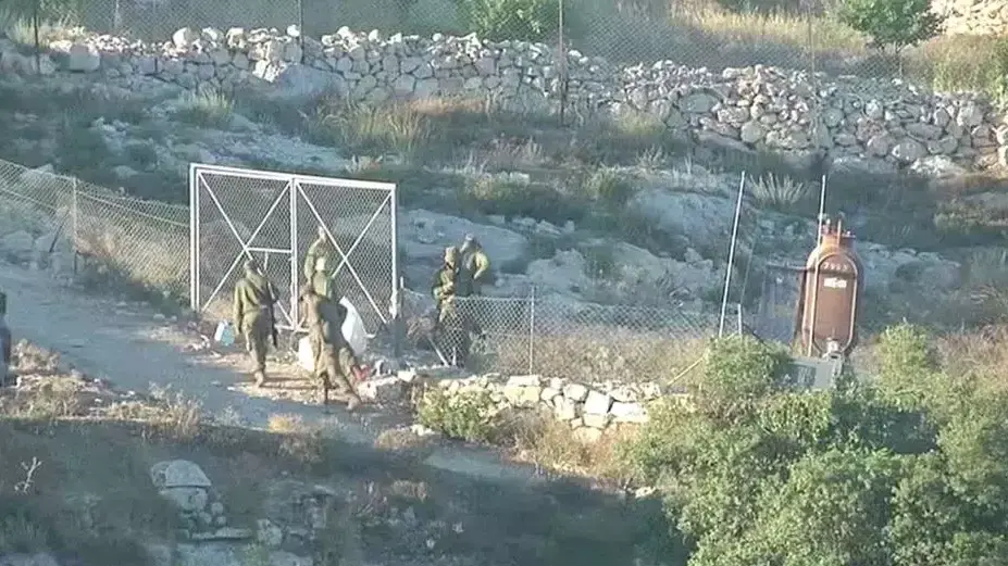 המקום שבו מצאו את גופות הנערים המקום שבו מצאו את גופות הנערים