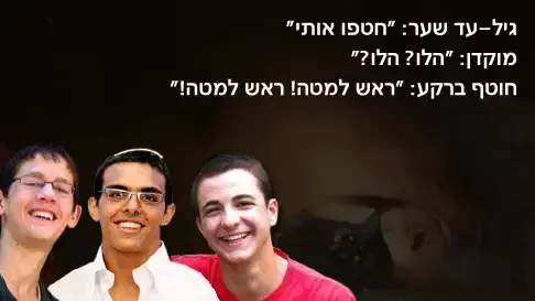 הקלטת שיחת הטלפון בין גיל-עד שער והמשטרה