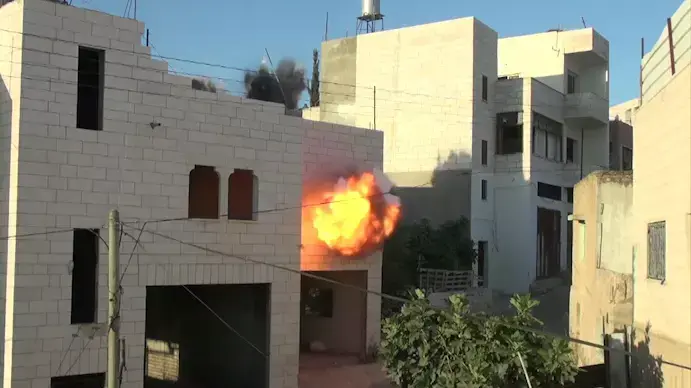 צה"ל פוצץ את ביתו של המחבל מהפיגוע בליל הסדר