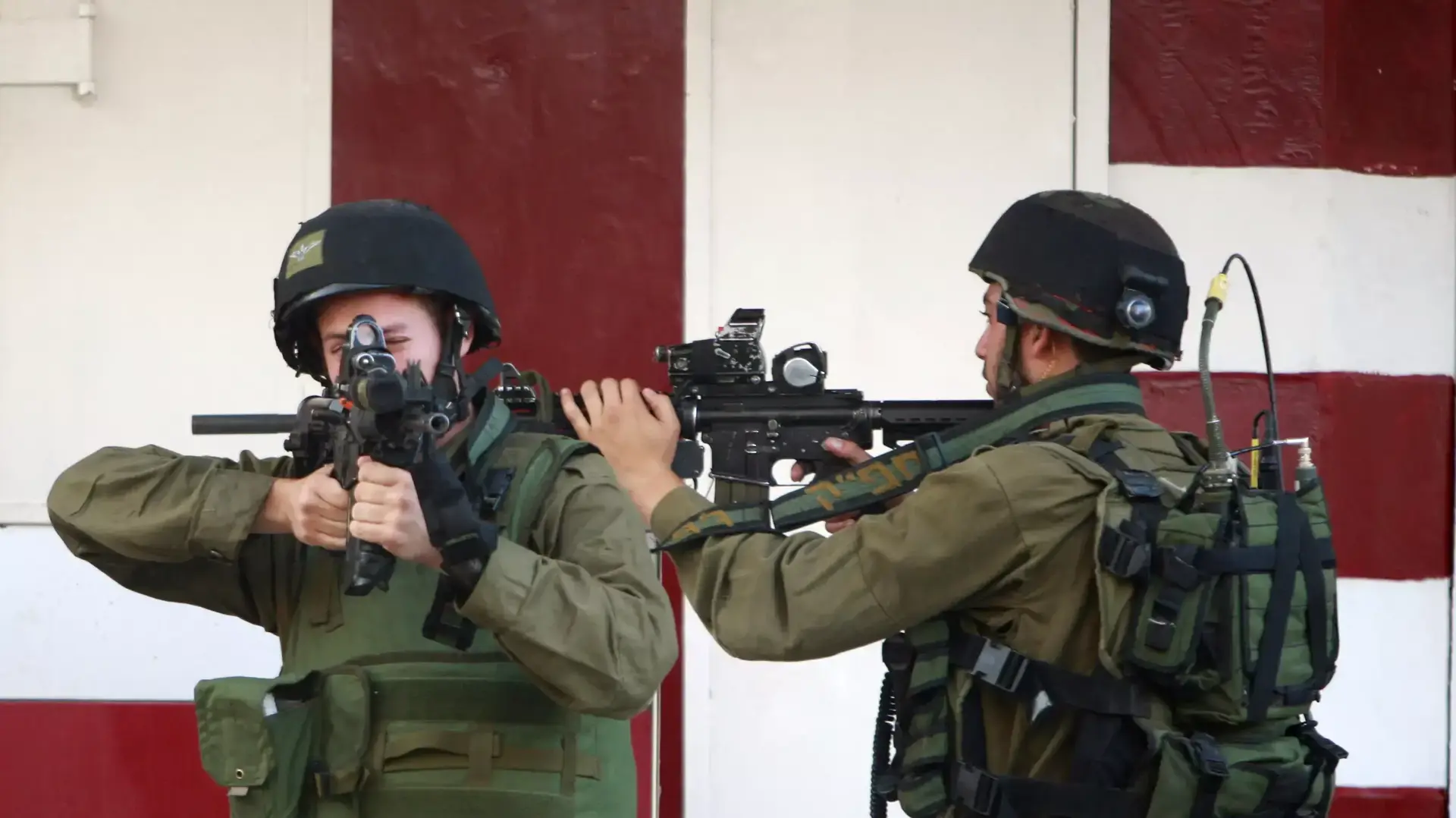 עימותים בין חיילי צה"ל לבין פלסטינים בג'נין. 2 ביולי 2014