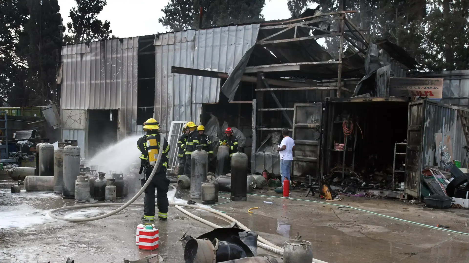 פיצוץ במחסן בלוני גז בחדרה 4 ביולי 2014 פיצוץ במחסן בלוני גז בחדרה 4 ביולי 2014