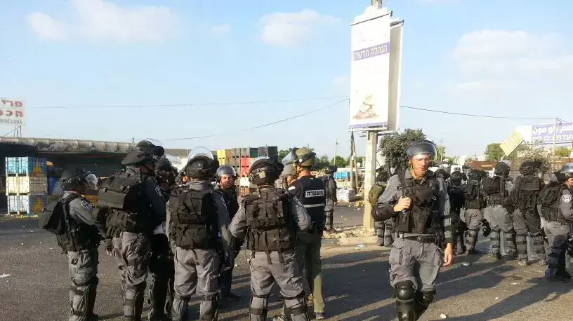 הפרות סדר בטמרה בעקבות רצח הנער משועפאט הפרות סדר בטמרה בעקבות רצח הנער משועפאט