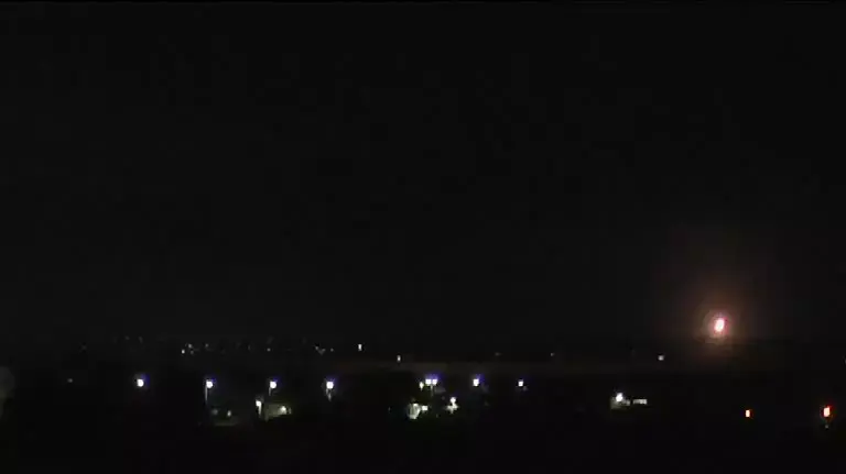 רקטה ששוגרה לאזור גוש דן מעזה. יולי 2014 רקטה ששוגרה לאזור גוש דן מעזה. יולי 2014