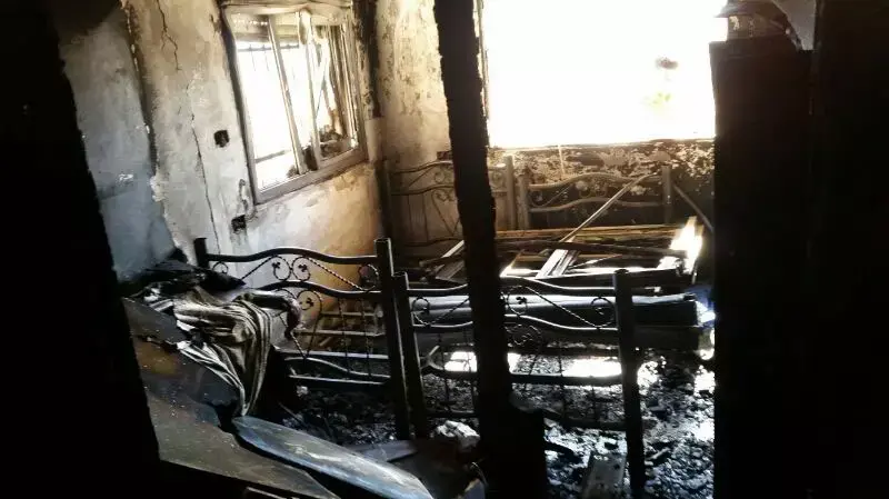 שריפה בבית באום טובא, יולי 2014 שריפה בבית באום טובא, יולי 2014