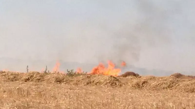 נפילת רקטה באזור מרחבים, יולי 2014