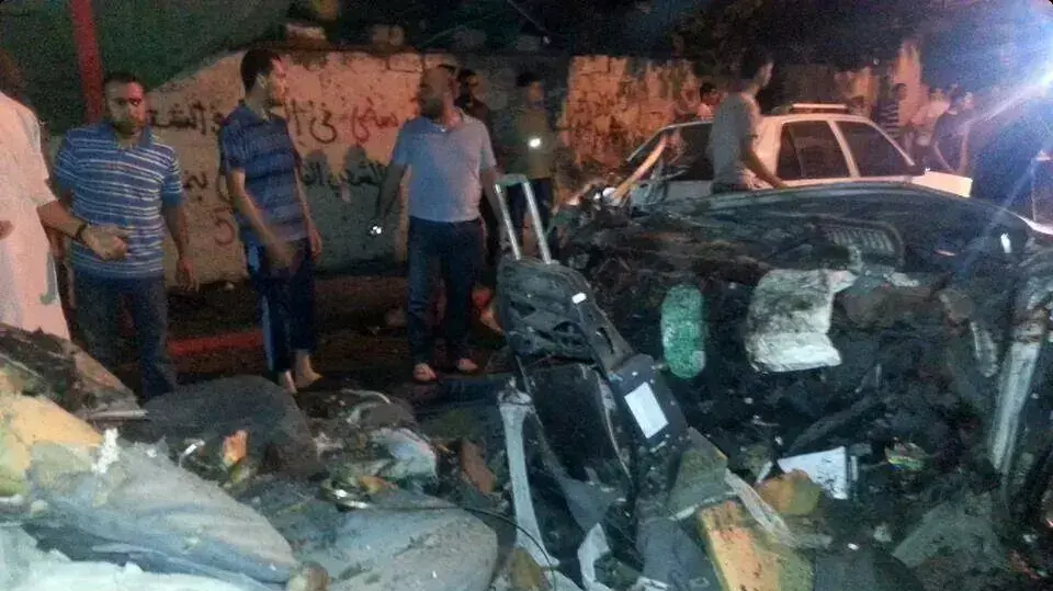 הרוג בתקיפת צה"ל נגד מכונית שבה נסעו עיתונאים. עזה, 9 ביולי 2014 הרוג בתקיפת צה"ל נגד מכונית שבה נסעו עיתונאים. עזה, 9 ביולי 2014