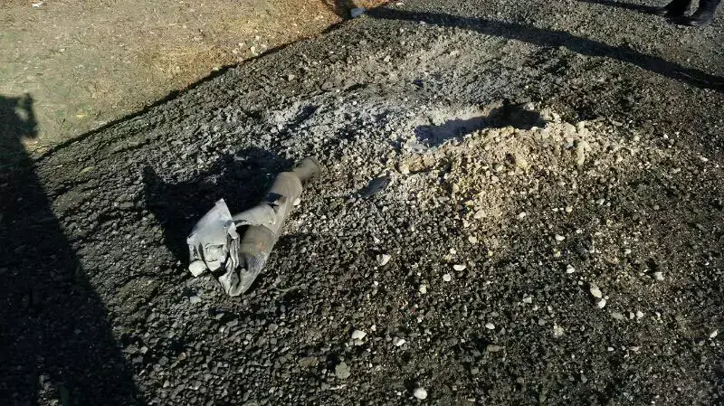 רקטה שהתפוצצה בין המועצות האזוריות שדות נגב ושער הנגב. 10 ביולי 2014 רקטה שהתפוצצה בין המועצות האזוריות שדות נגב ושער הנגב. 10 ביולי 2014