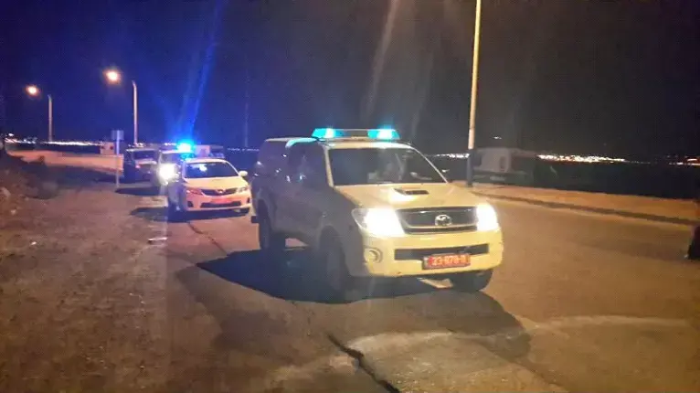 כוחות משטרה בגבול ישראל מצרים עקב חשש לחדירה