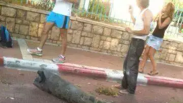 נפל של רקטה בראשון לציון, 11 ביולי 2014 נפל של רקטה בראשון לציון, 11 ביולי 2014
