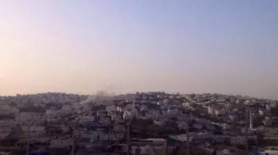 רקטה נפלה באזור חברון רקטה נפלה באזור חברון