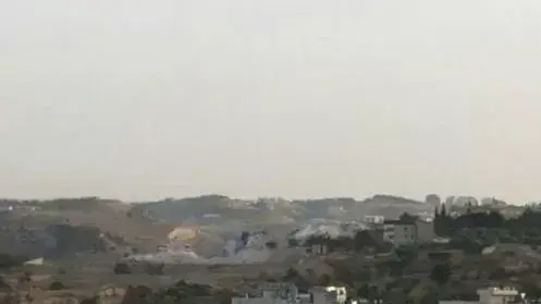 רקטה נפלה באזור בית לחם רקטה נפלה באזור בית לחם