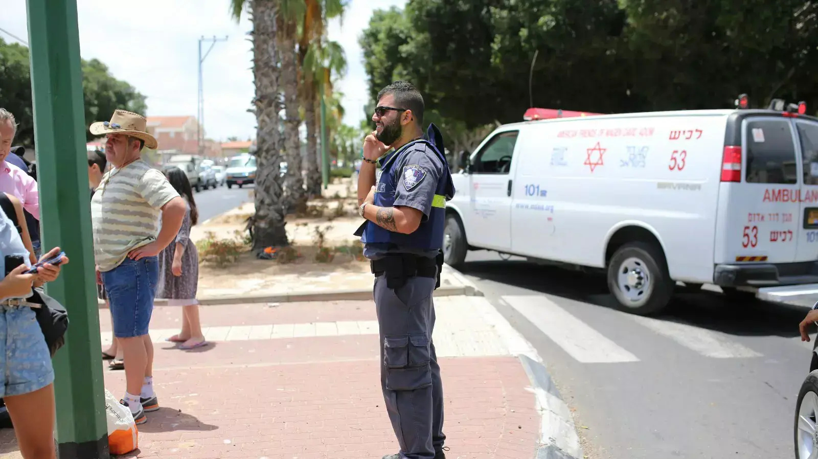 נפילת רקטה באשקלון, יולי 2014 נפילת רקטה באשקלון, יולי 2014