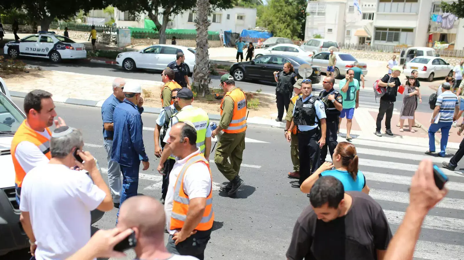 נפילת רקטה באשקלון, יולי 2014 נפילת רקטה באשקלון, יולי 2014