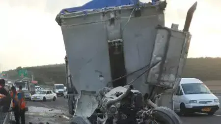 מאז מבצע "צוק איתן" התרבו תאונות דרכים כתוצאה מנסיעת מובילי טנקים בכבישים בינעירוניים