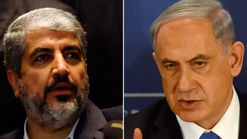 בנימין נתניהו, חאלד משעל
