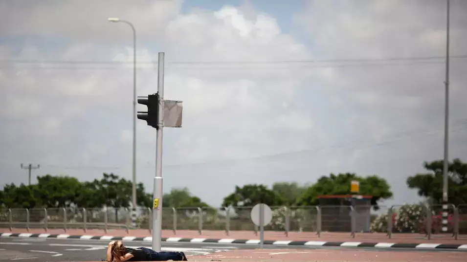 אזעקה באזור אשקלון במהלך מבצע צוק איתן 14 ביולי 2014 אזעקה באזור אשקלון במהלך מבצע צוק איתן 14 ביולי 2014