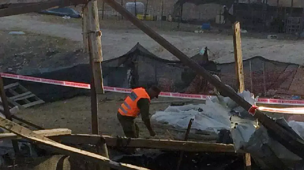 נפילת רקטה באזור באר שבע, יולי 2014 נפילת רקטה באזור באר שבע, יולי 2014