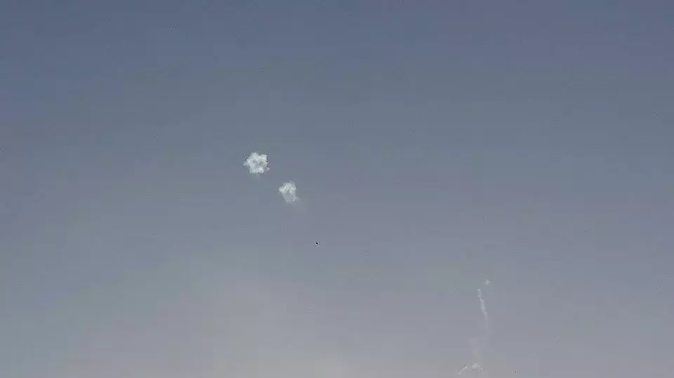 יירוט מעל שמי לוד. יולי 2014 יירוט מעל שמי לוד. יולי 2014