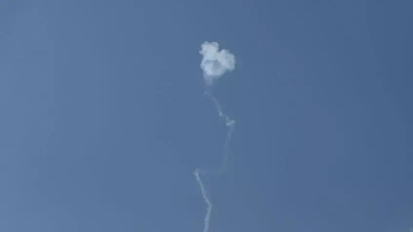 יירוט בשמי תל אביב. יולי 2014 יירוט בשמי תל אביב. יולי 2014