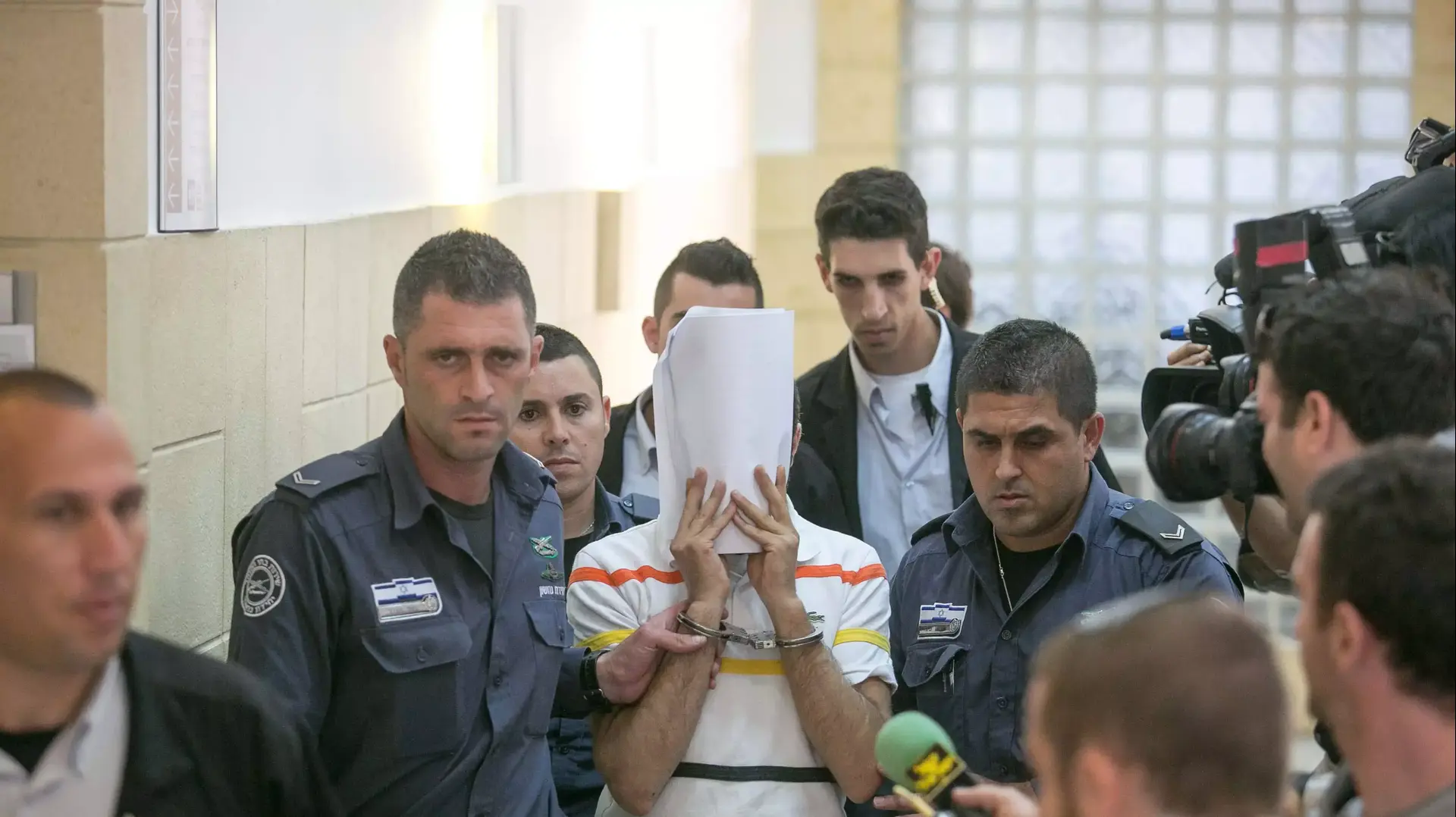 אחד החשודים ברצח מוחמד אבו ח'דיר. יולי 2014 אחד החשודים ברצח מוחמד אבו ח'דיר. יולי 2014