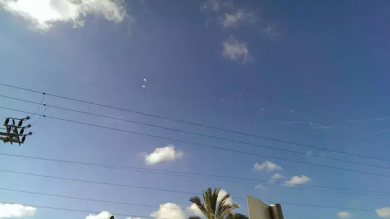 שלוש רקטות יורטו בשמי גוש דן