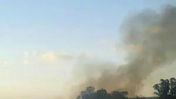 רקטה התפוצצה בשטח פתוח במועצה האזורית יואב