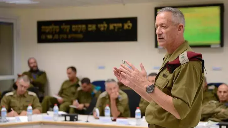 תמונות- הרמטכ"ל בהערכת מצב בבור הקריה, 17.7.1 תמונות- הרמטכ"ל בהערכת מצב בבור הקריה, 17.7.1