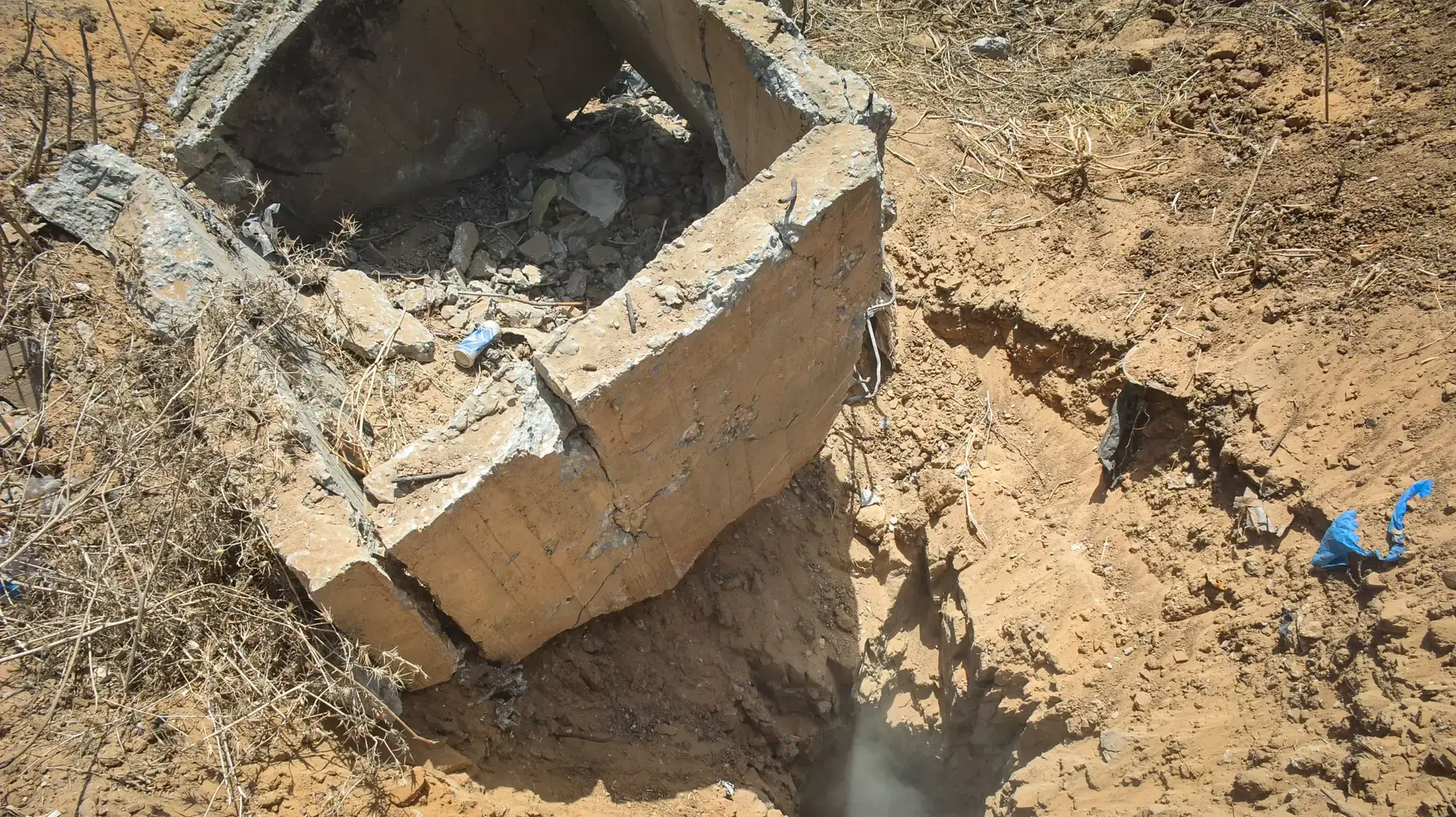 פירי מנהרות האמל"ח שנחשפו על ידי לוחמי גבעתי פירי מנהרות האמל"ח שנחשפו על ידי לוחמי גבעתי