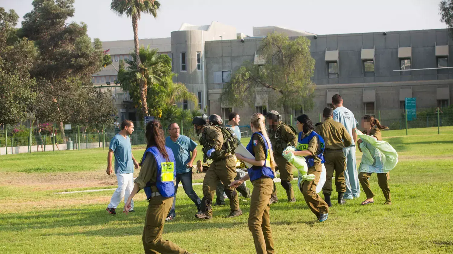 פינוי פצועים לסורוקה פינוי פצועים לסורוקה