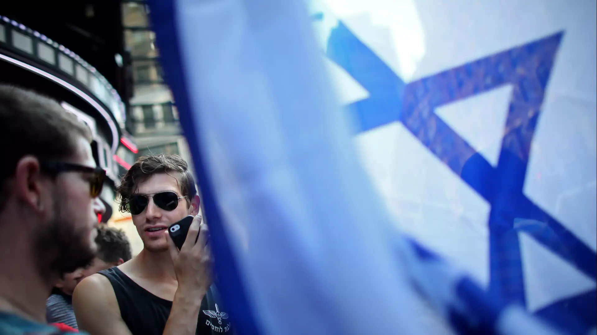 עצרת הזדהות עם ישראל כיכר טיימס, ניו יורק, 20 ביולי 2014 עצרת הזדהות עם ישראל כיכר טיימס, ניו יורק, 20 ביולי 2014