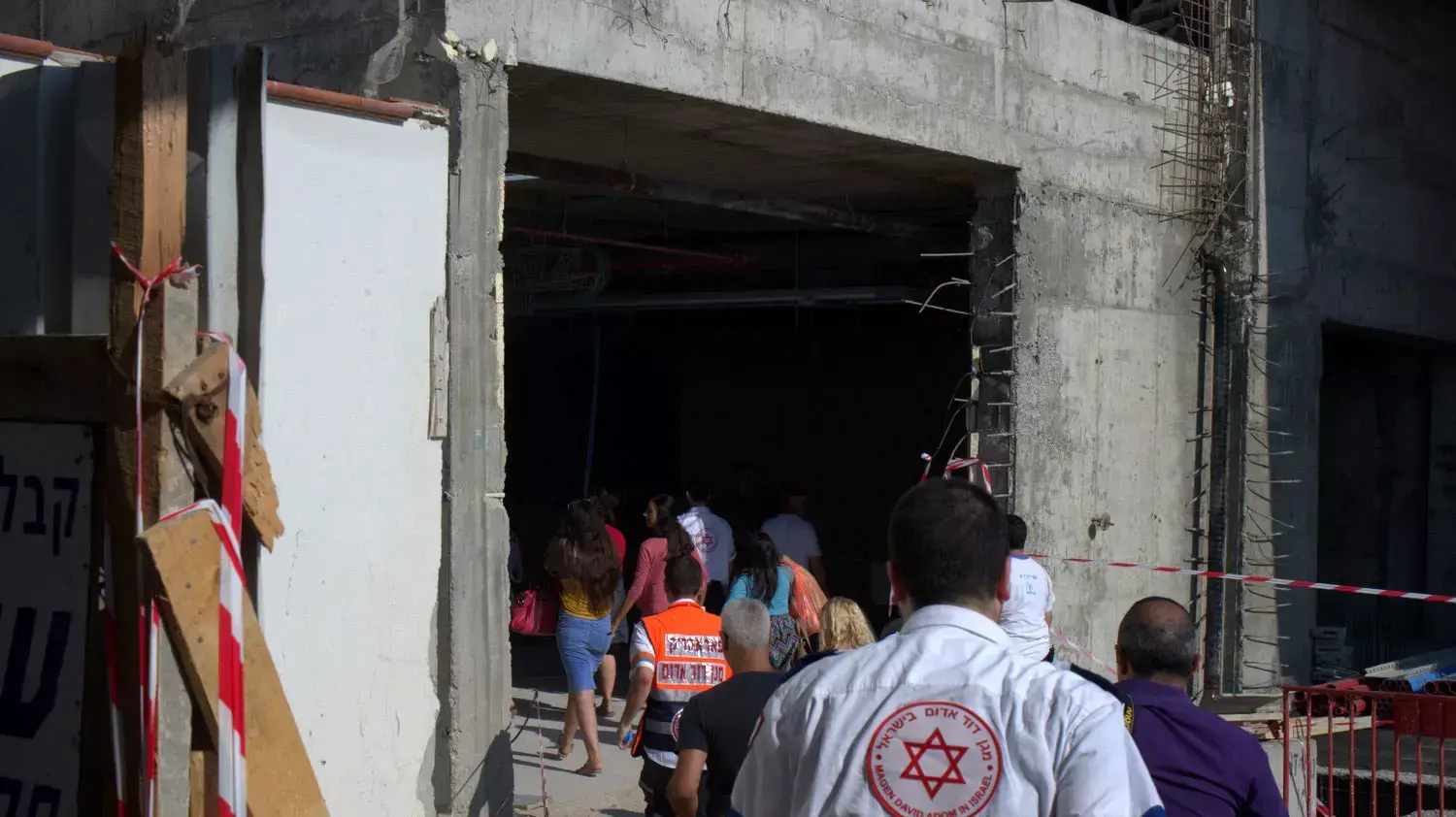 אזעקה בבית החולים ברזילי. יולי 2014 אזעקה בבית החולים ברזילי. יולי 2014