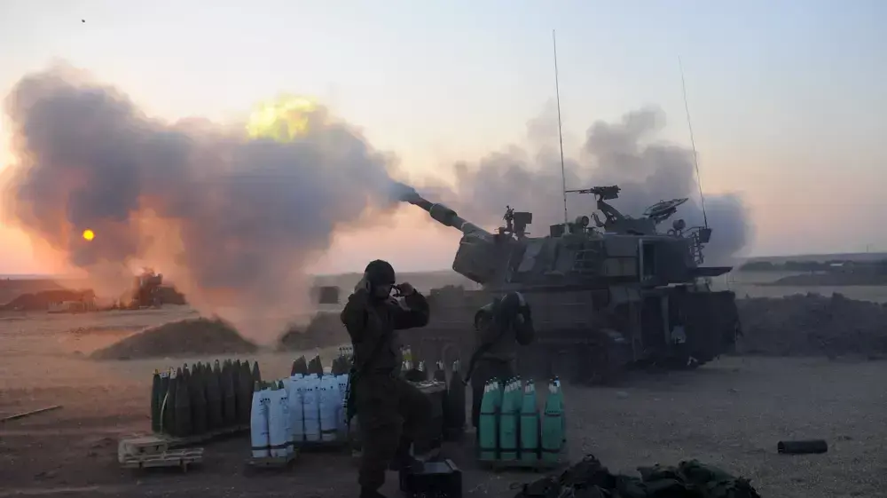 תותחנים יורים לעזה. יולי 2014 תותחנים יורים לעזה. יולי 2014
