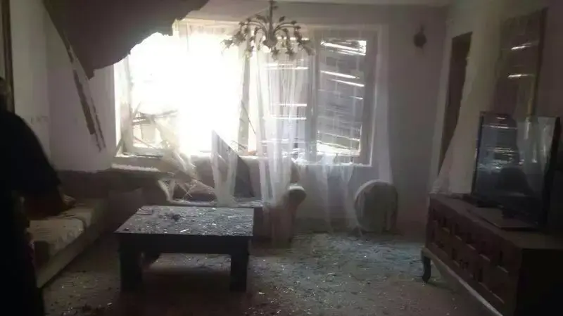 זירת נפילת הרקטה ביהוד, יולי 2014 זירת נפילת הרקטה ביהוד, יולי 2014
