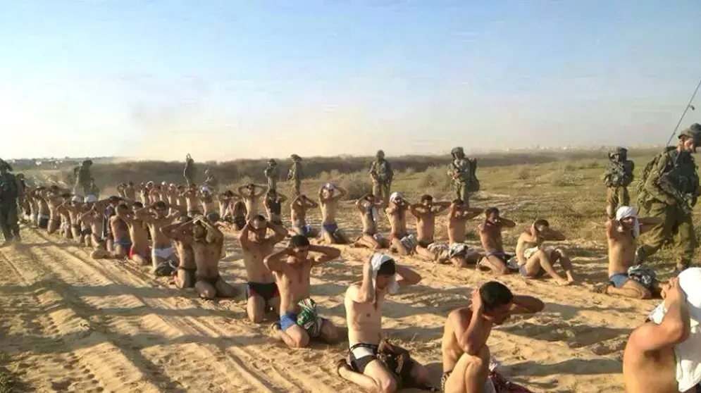 150 עצורי חמאס מובלים לישראל מרצועת עזה 150 עצורי חמאס מובלים לישראל מרצועת עזה